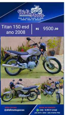 Honda CG 150 Titan ESD Usada
